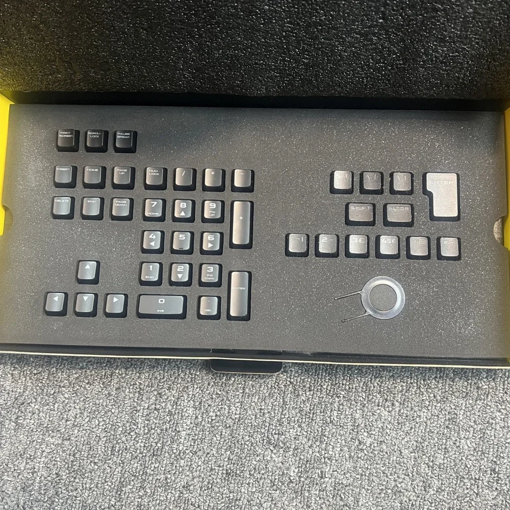 Corsair PBT Double-Shot Keycaps Full 104/105 Keyset Black CH-9000235-WW Gaming